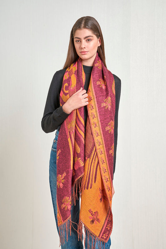 Nazca - 10 Chales Baby Alpaca Color Multicolor