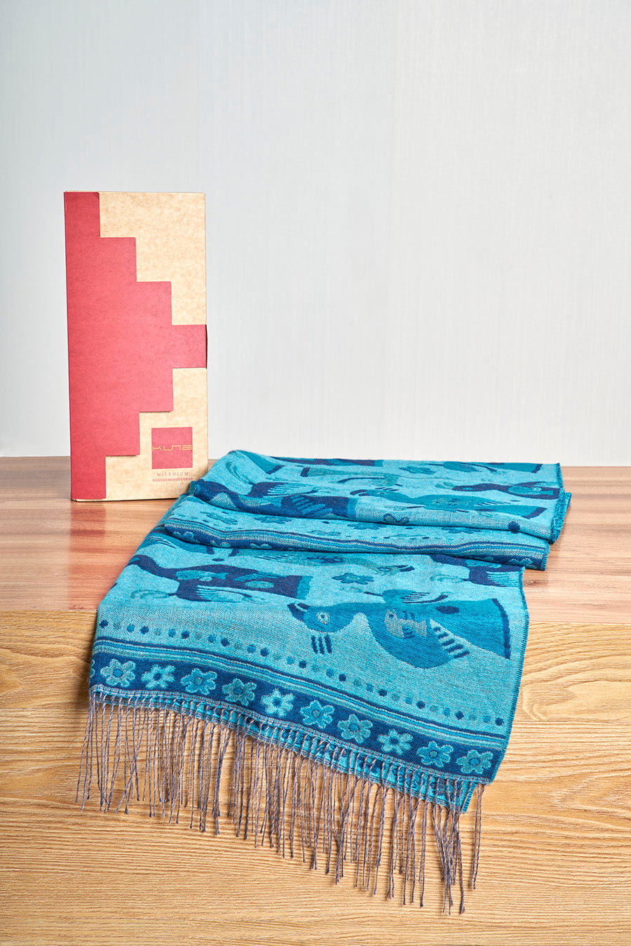 Nazca - 13 Chal Baby Alpaca Color Azul