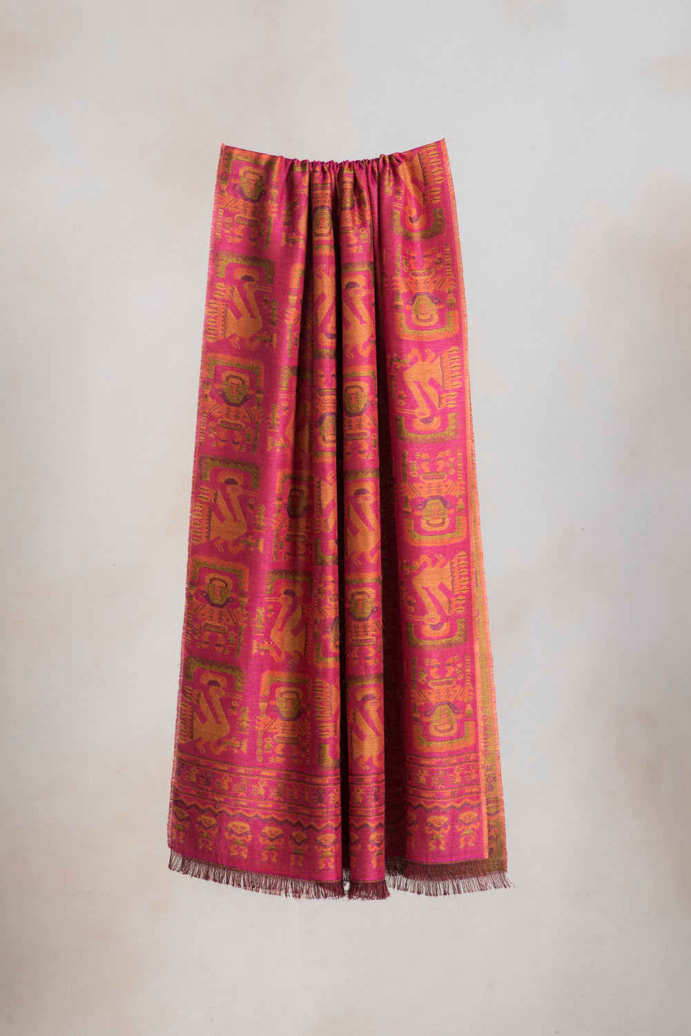 Lambayeque - 3 Shawl Royal Alpaca & Silk Color Multicolor