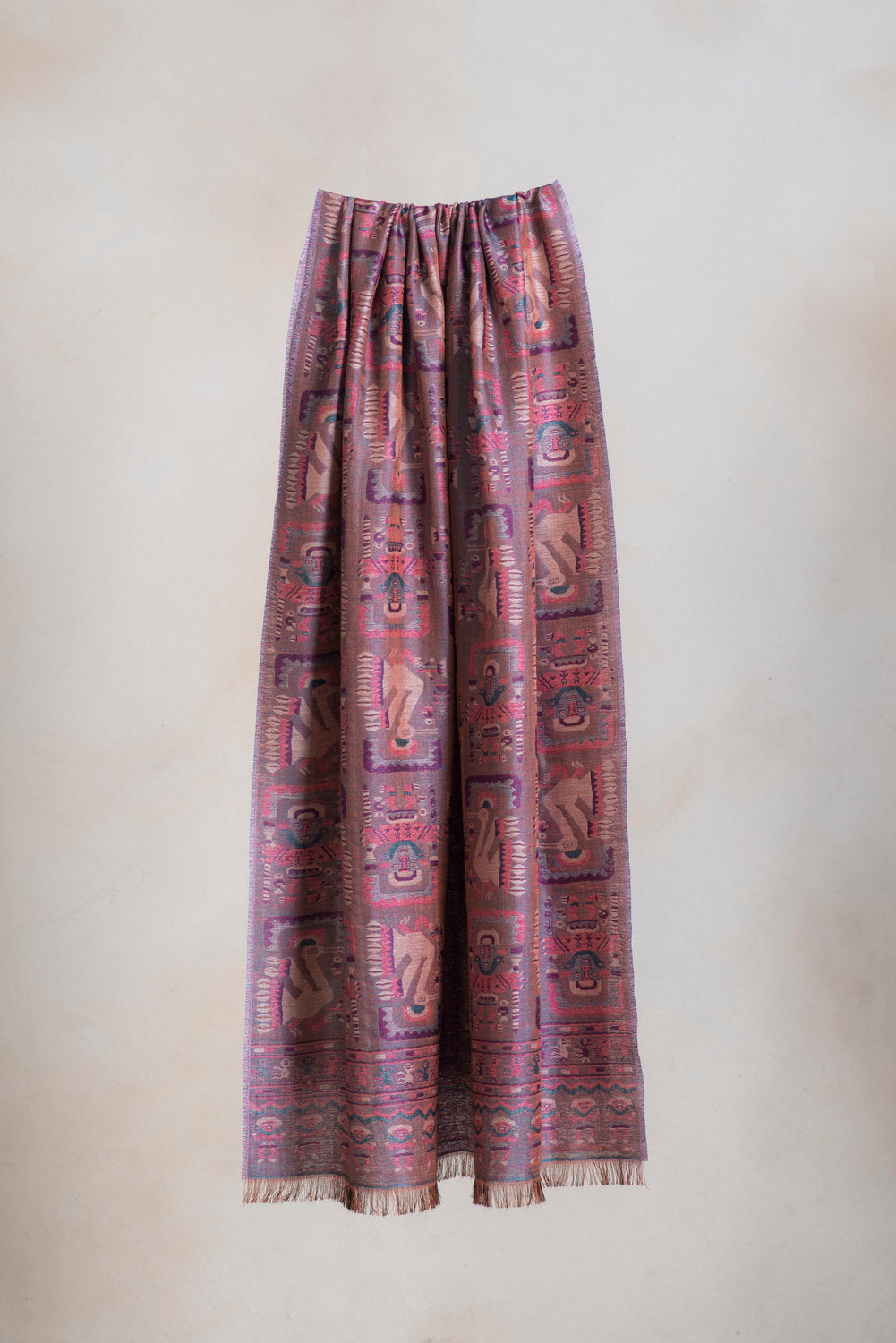 Lambayeque - 3 Shawl Royal Alpaca & Silk Color Multicolor