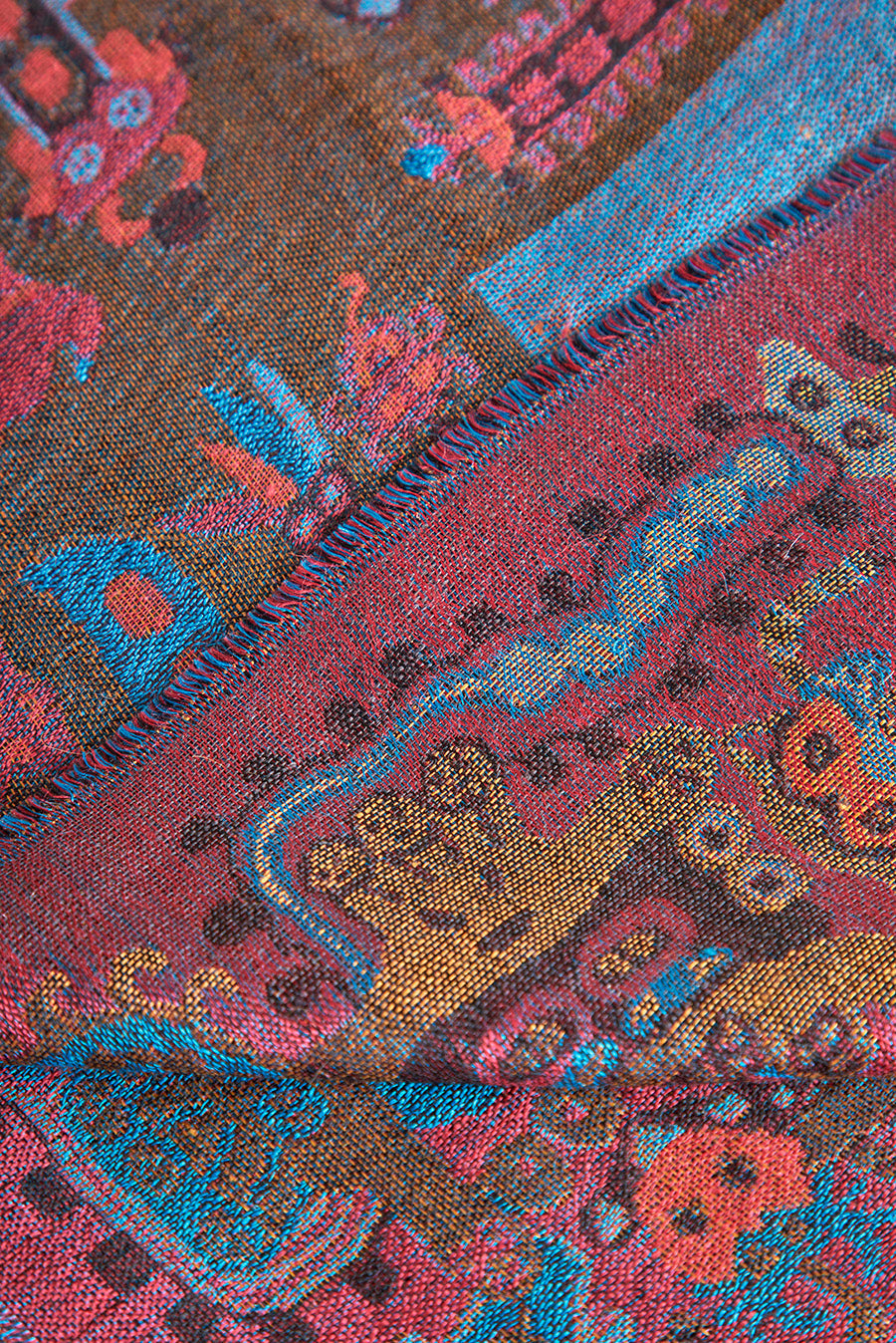 Nazca - 33 Chal Royal Alpaca &amp; Seda Color Negro