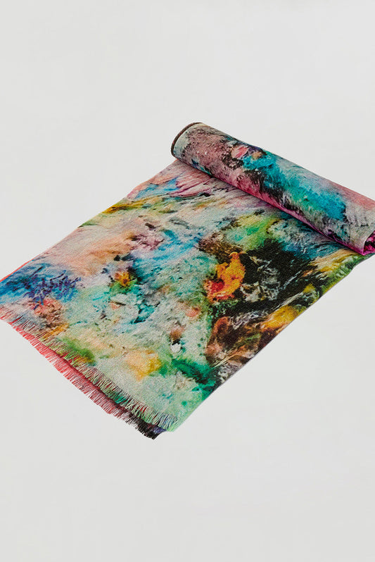 Mi Paleta Chal Baby Alpaca Color Multicolor