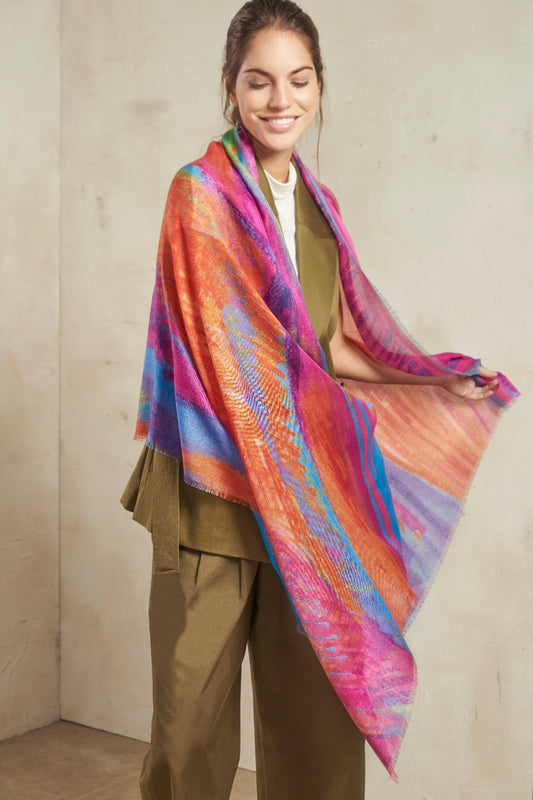 Chal Cordillera Nortina Baby Alpaca Color Multicolor