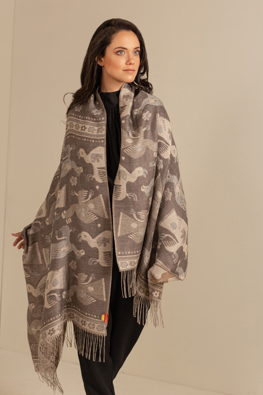 Nazca - 13 Chal Baby Alpaca Color Gris