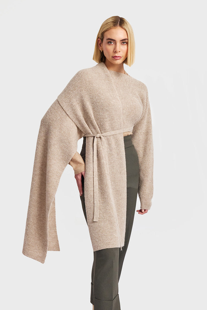 Wolfram Shawl Baby Alpaca Color Sabbia