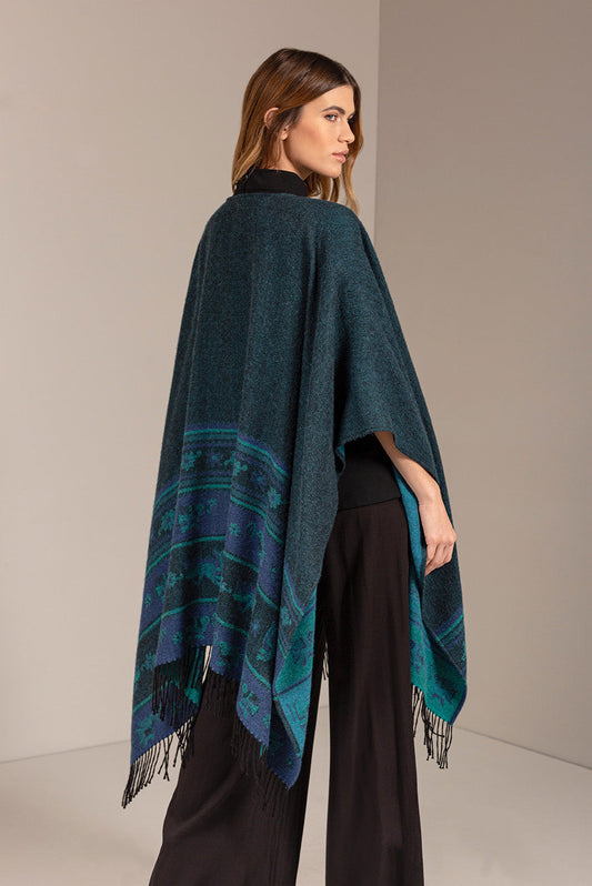 Nazca - 41 Capa Baby Alpaca Color Azul