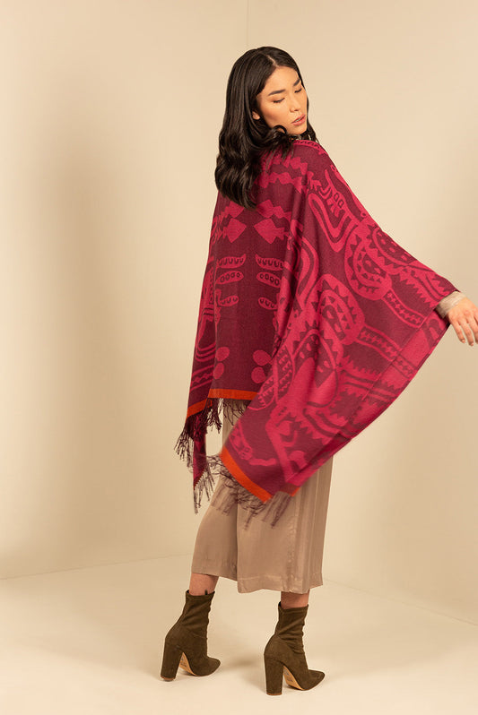 Nazca - 45 Cabo Real Alpaca Color Guinda