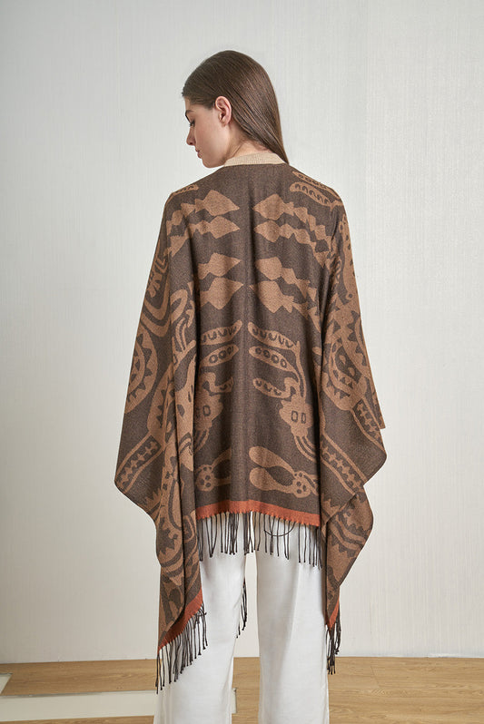 CAPA NAZCA - 45 DE ALPACA REAL COLOR CAMEL