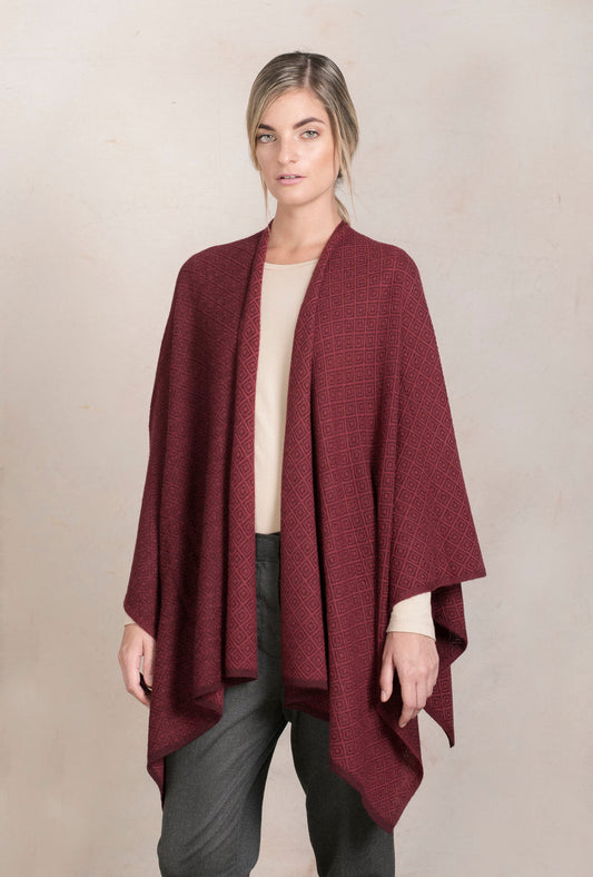 Nevati Poncho Baby Alpaca Color Mermelada