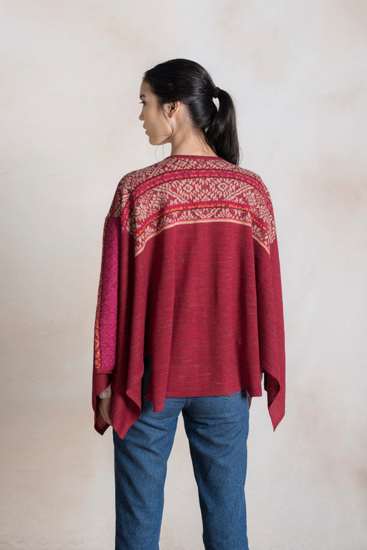 Poncho Rumi Baby Alpaca Color Ravel