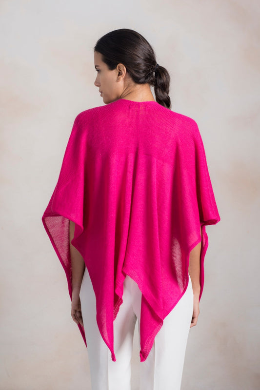 Poncho Ronda Baby Alpaca Color Jazzy