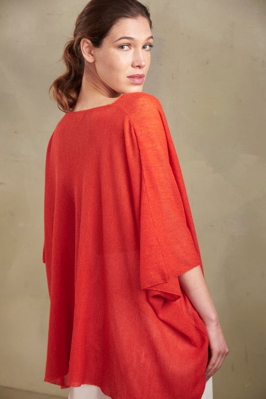 Poncho Romanov Baby Alpaca Color Azteca