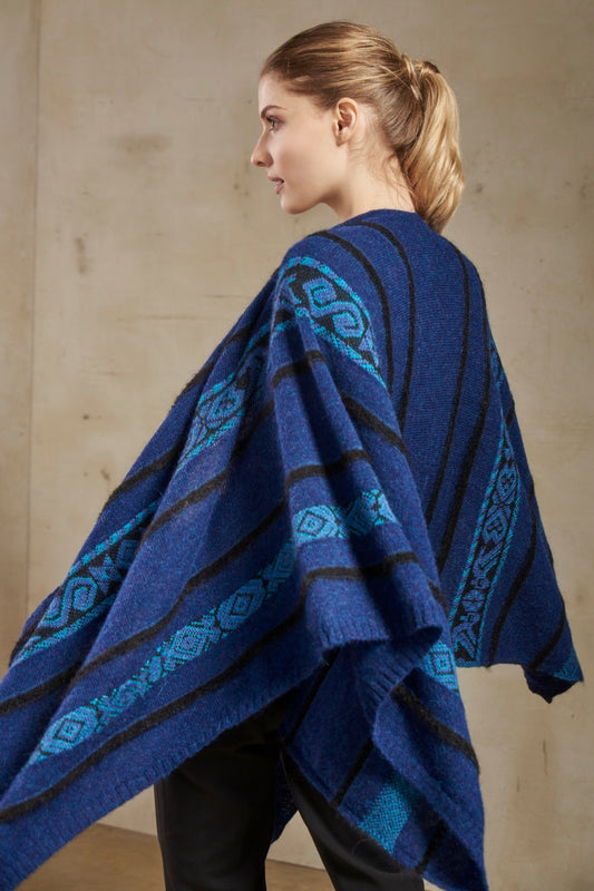 Poncho Salinas Baby Alpaca Color Astral