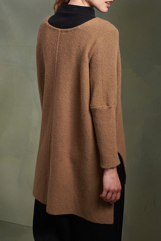 Poncho Tamara Baby Alpaca Color Camel