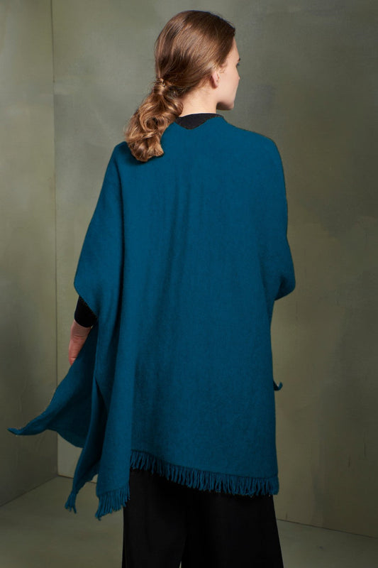 Capa Tibra Baby Alpaca Color Orión y Grigio