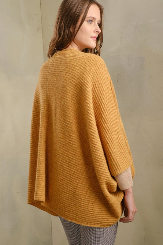 Capa Tinaja Baby Alpaca Color Senape