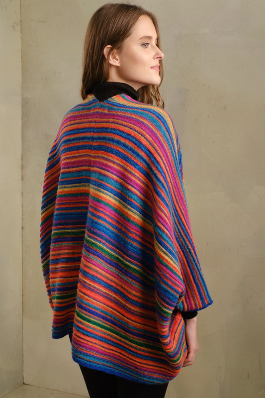 Capa de alpaca bebé aleatoria color Arancio