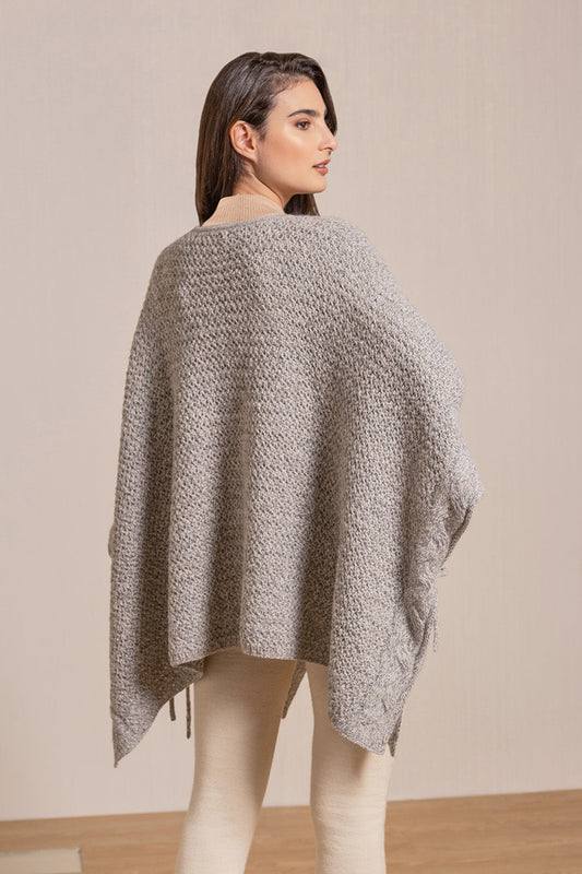 Valdivieso Poncho Baby Alpaca Color Londra