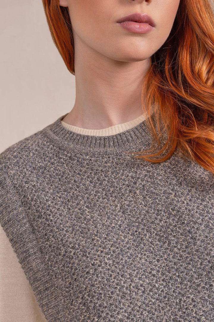 Valdi Poncho Baby Alpaca Color Nutmeg