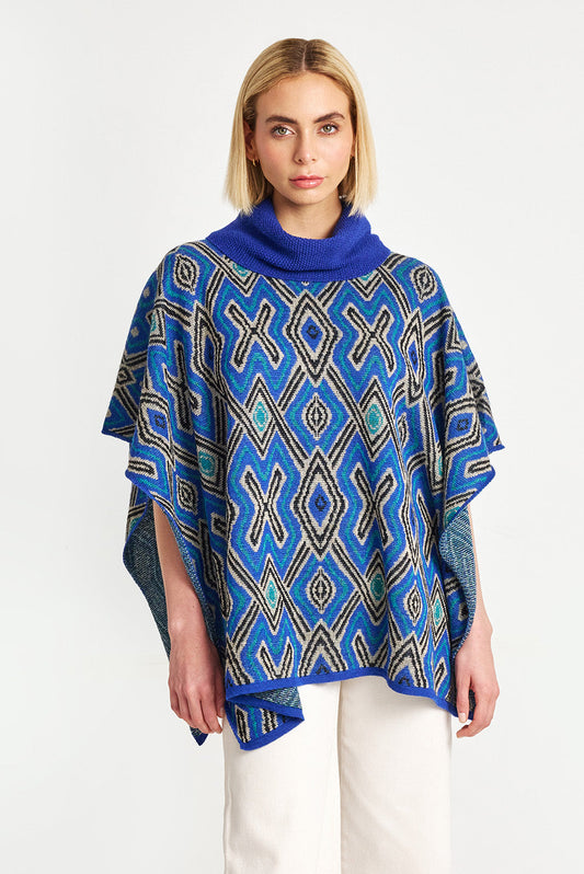 Wakosky Poncho Baby Alpaca Color Atitlán