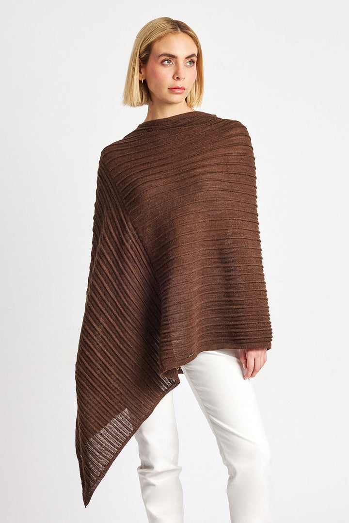 Why Poncho Baby Alpaca Color Cafe