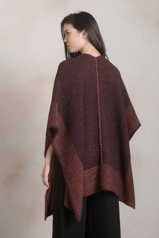 Poncho Pamela Alpaca Color Windsor