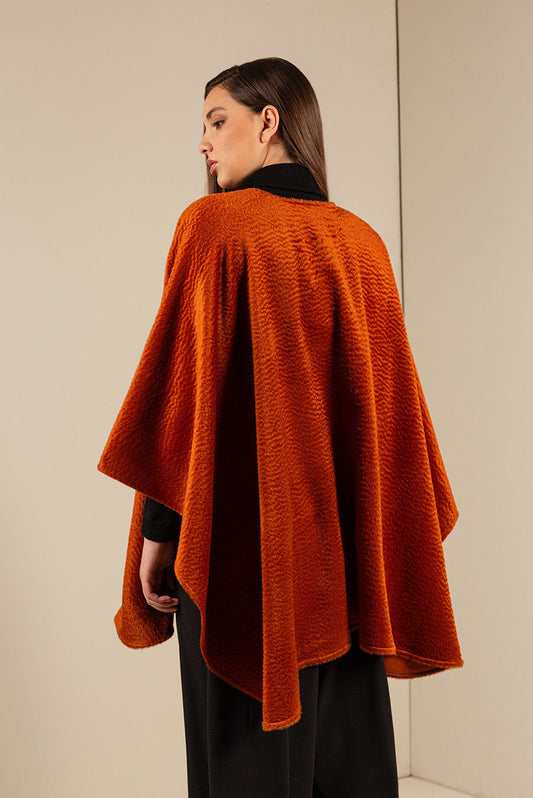 Uxa Capa Baby Alpaca Suri Color Naranja