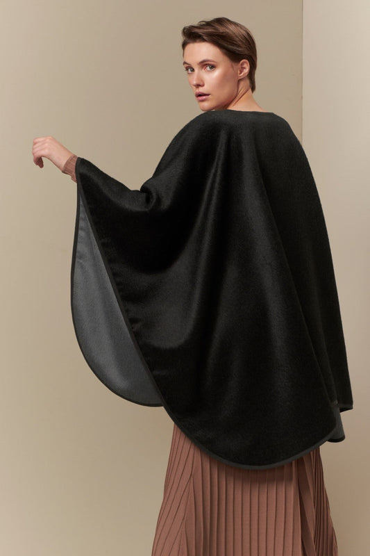 Capa Bambi Baby Alpaca Suri Color Negro