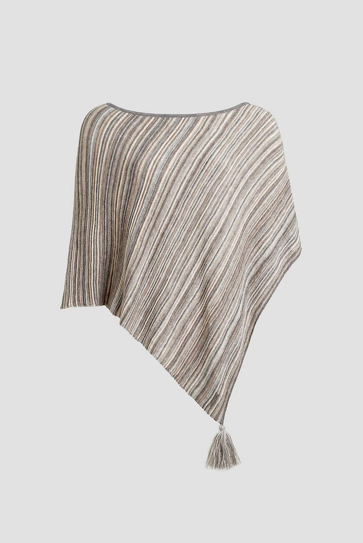Walnut Poncho Baby Alpaca Color Paloma