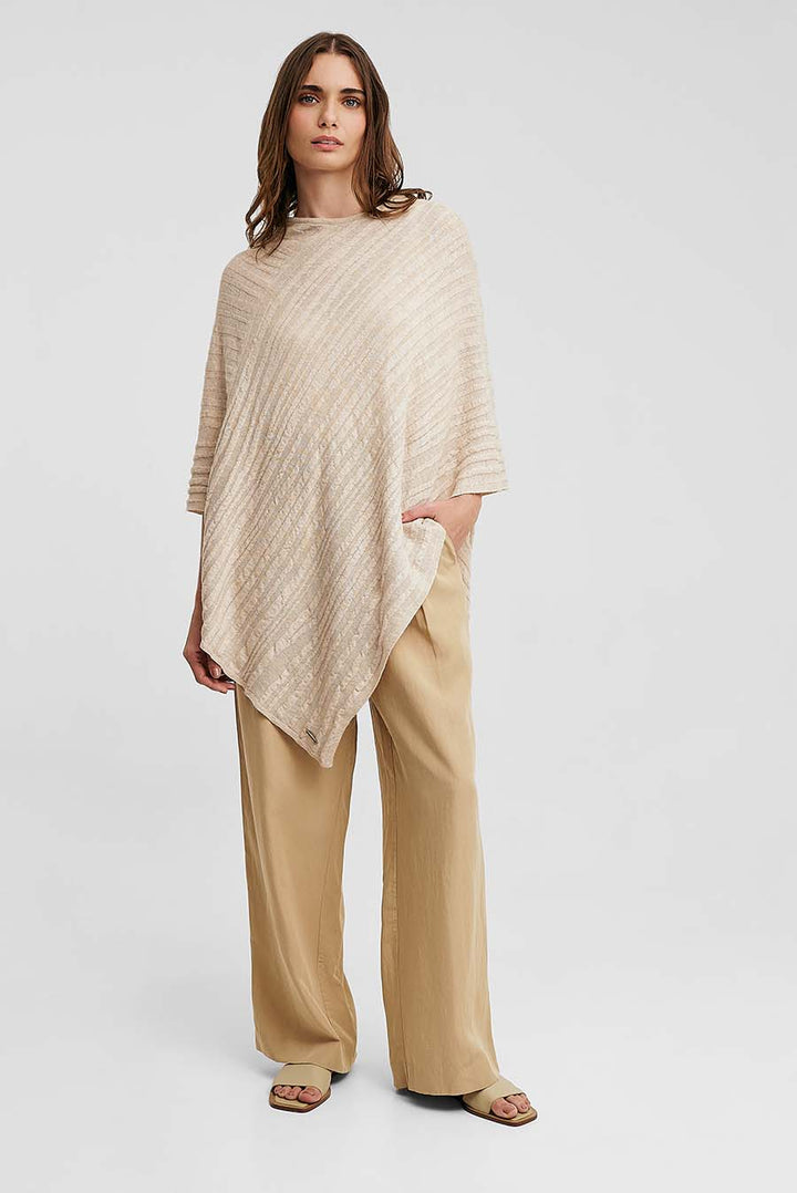 Wasabi Poncho Baby Alpaca Color Arizona