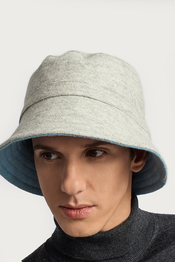 Wiggle Hat Baby Alpaca Color Grey