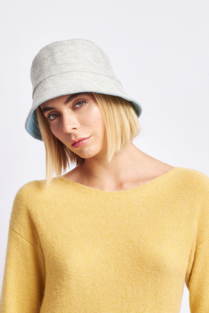 Wiggle Hat Baby Alpaca Color Grey