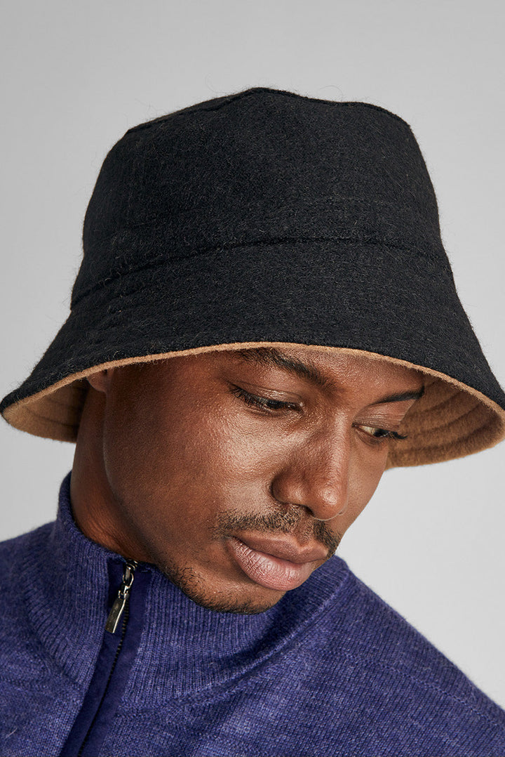 Wiggle Hat Baby Alpaca Color Black
