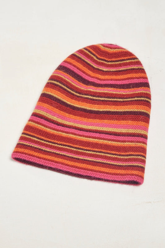 Gorro Solfa Baby Alpaca Color Burdeos