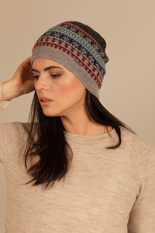 Gorro Thais Baby Alpaca Color Antracita