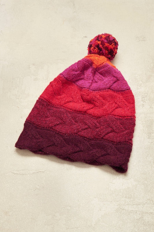 Gorro Twig Baby Alpaca Color Burdeos