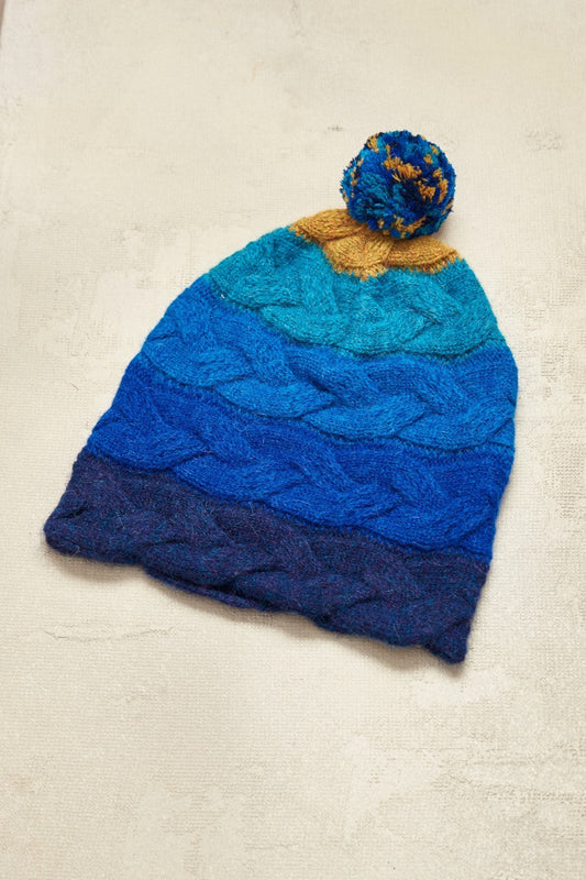 Gorro Ramita Bebé Alpaca Color Astral