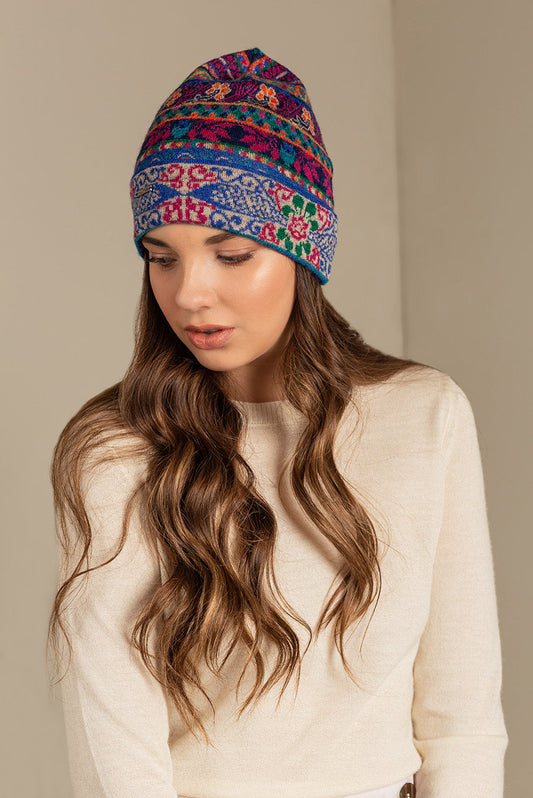 Gorro Ukali Baby Alpaca Color Bermuda