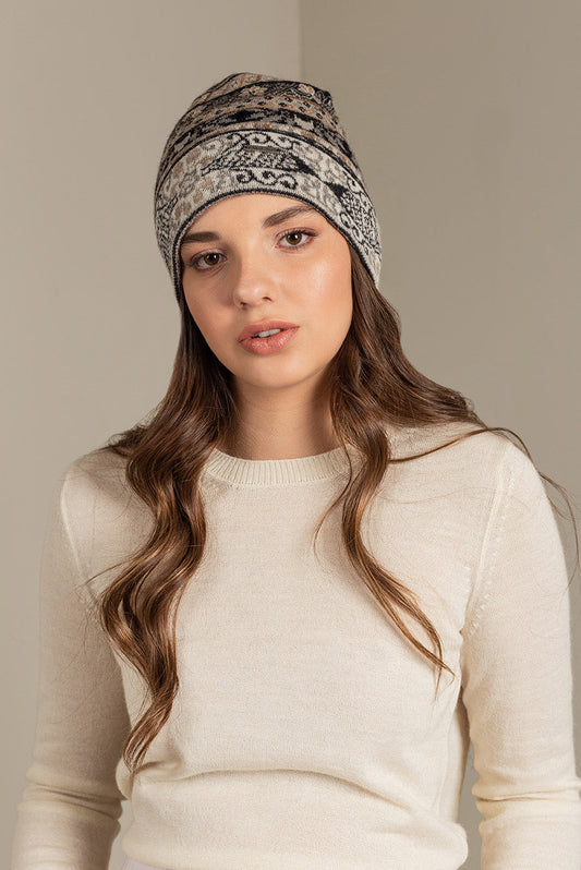 Gorro Ukali Baby Alpaca Color Natural