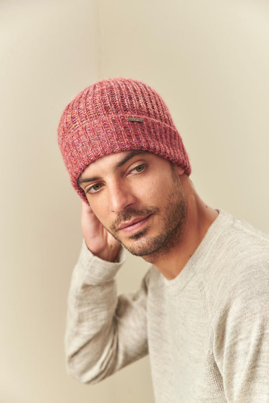 Ubicate Gorro Bebe Alpaca Color Rojo
