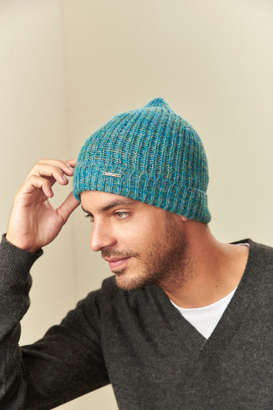 Ubicate Gorro Bebe Alpaca Color Azul