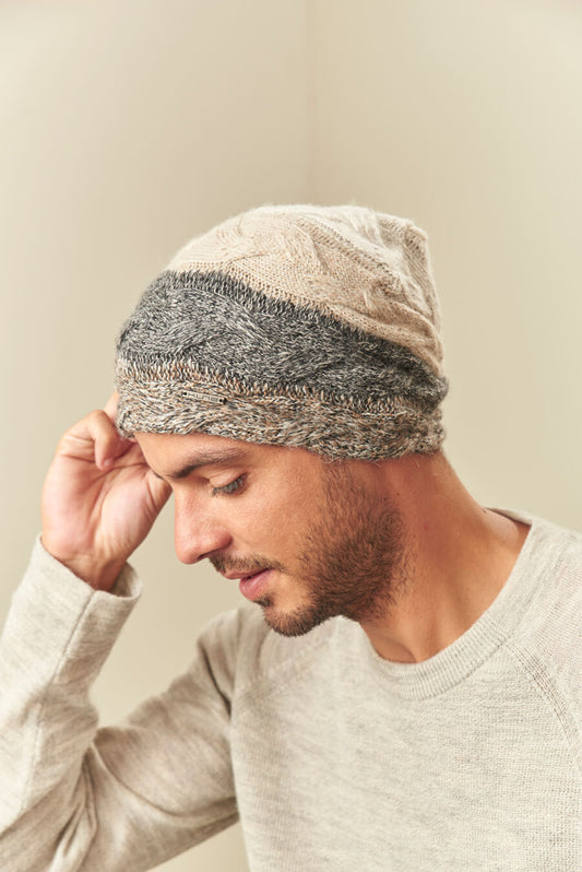 Gorro Uri Baby Alpaca Color Ciervo
