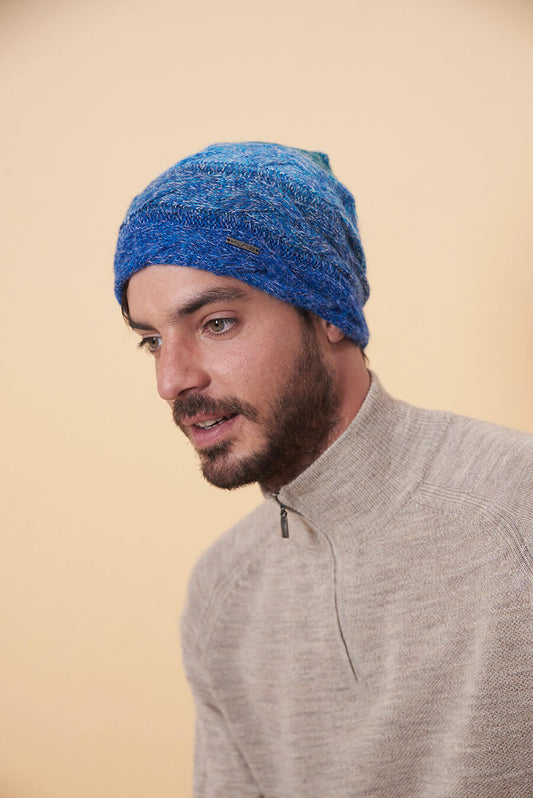 Gorro Uri de alpaca bebé color Devlin