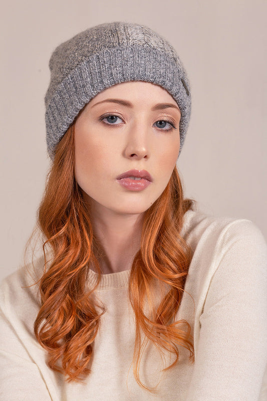 Gorro Vladivostock Baby Alpaca Color Humo
