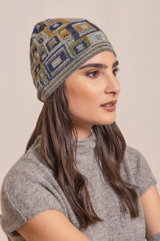 Gorro Vivaldi Baby Alpaca Color Aguacate