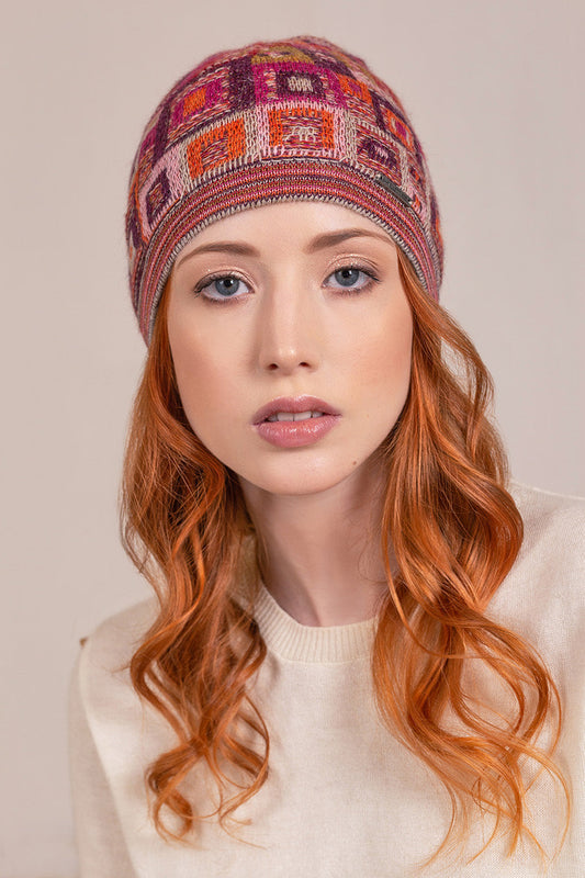 Gorro Vivaldi Baby Alpaca Color Vendimia