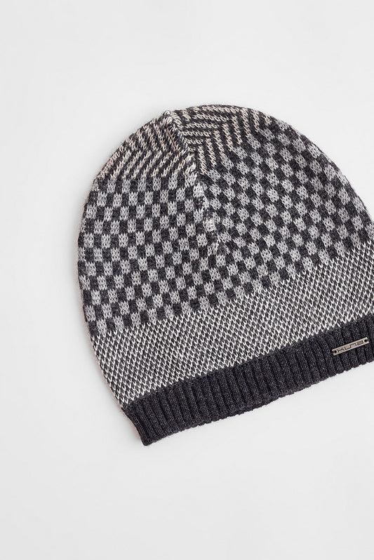 Gorro Wilfred Baby Alpaca Color Antracita