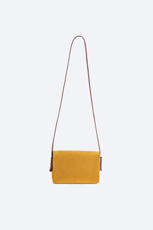 Bolso Viernes Lana y Alpaca Color Amarillo