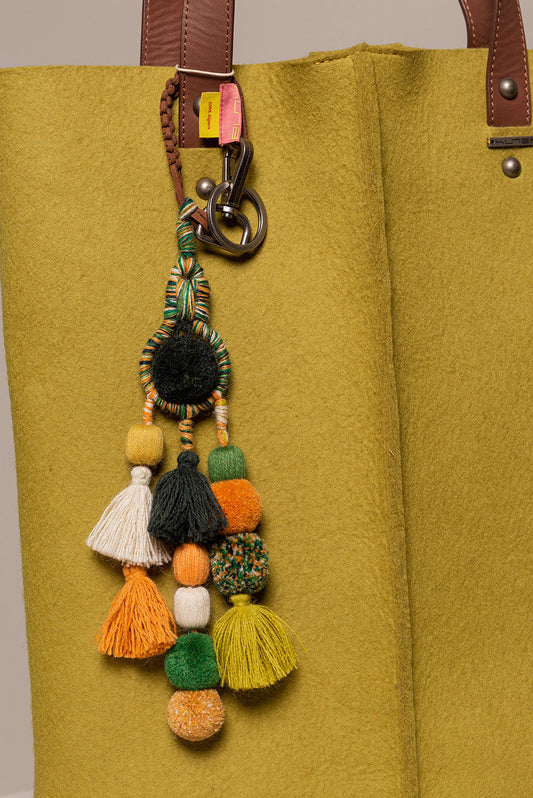 Bolso Pasas Alpaca &amp; Lana Color Verde