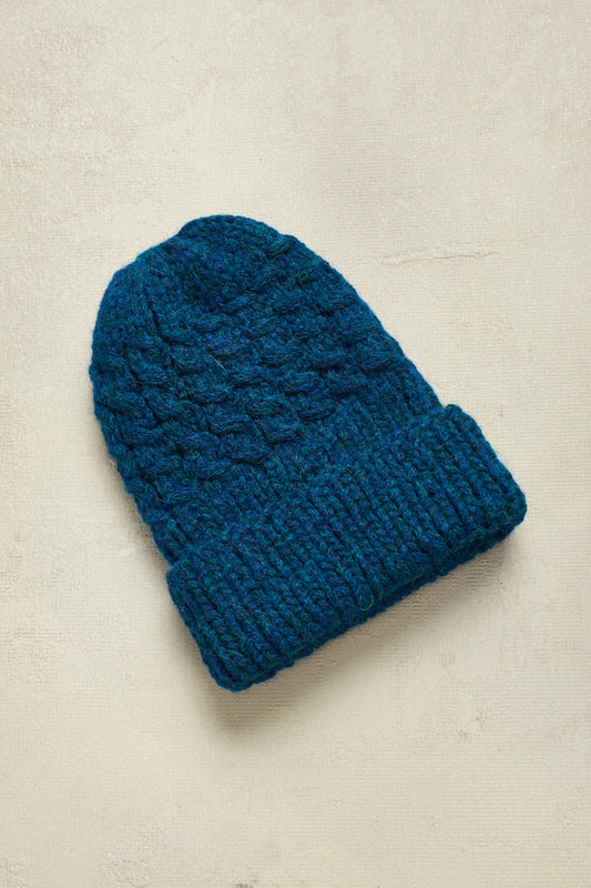 Gorro Huascarán 2 Alpaca Color Turqueza